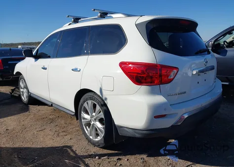 2018 Nissan Pathfinder Sl из США, поврежденный, VIN 5N1DR2MM0JC613358